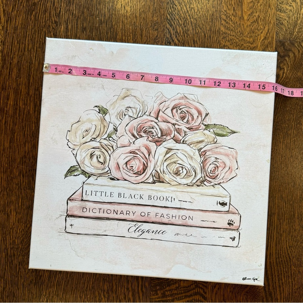Little Black Book, Dictionary of Fashion, Elegance books - Wall Art